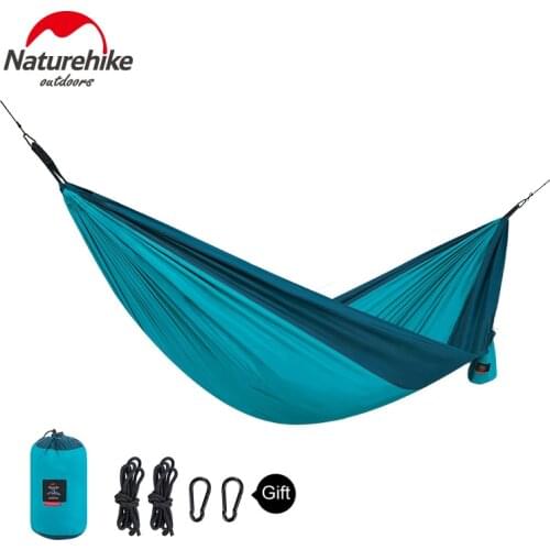 Naturehike Super Light Hammock Outdoor Swing Anti Rollover Garden Chair Camping Rest Simple Bed For Adults And Children