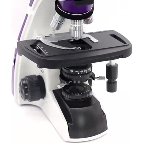 YUJIE YJ-2016B LED 1600X Advanced Binocular Trinocular Microscopio Electric Biological Lab Microscope