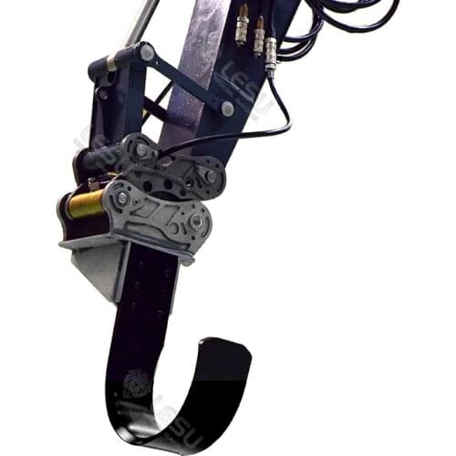 1:14 Rc Hydraulic Excavator Toys Modified Accessories Quick Release Digging Tree Tool Bucket DIY Parts For LESU C374 Model