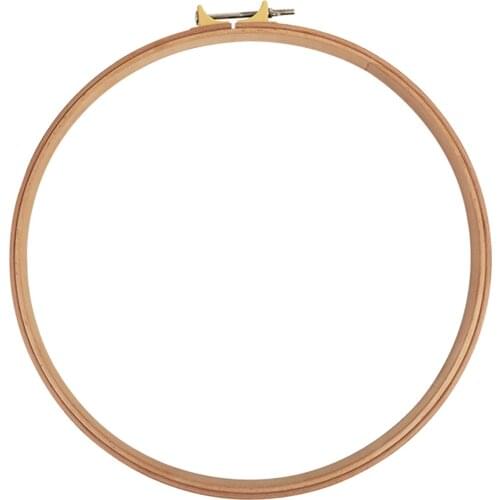 1 Piece set 14.5inch 37cm Wooden Embroidery Hoops Wooden Circle Cross Stitch Hoop DIY Household Handmade Sewing Tools
