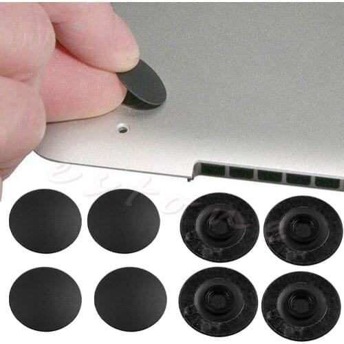 4Pcs Unibody Bottom Case Rubber Foot Feet Pad For Apple MacBook Pro 17" 15" 13"
