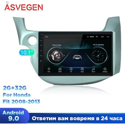 Android 9.0 Car Radio Multimedia Player For Honda Fit GPS Navigation Multimedia Player Wifi Car Stereo Video Player