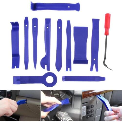 12pcs Car Disassembly Tools DVD Stereo Refit Kits Interior Moulding Trim Panel Dashboard Installation Removal Repair Tools