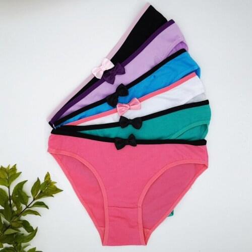 OURBLOG 5pcs /lot Sexy Cotton Womens Panties Lace Briefs Lovely Girls Underwear Wholesale Multicolor Lingerie Intimates M L XL