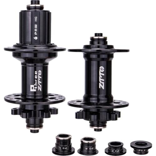 Bike Hub Road Bicycle 32-Hole Front Rear Disc Brake Hubs 8-11 Speed Quick Release Adapter Levers Cycle Wheel Parts for XD HG MS