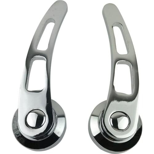 1 Pair for Hot Rod Kustom Chevy Ford Chrysler 4 1/4" Door Handle Kit Chrome Billet Aluminum Classic Cars