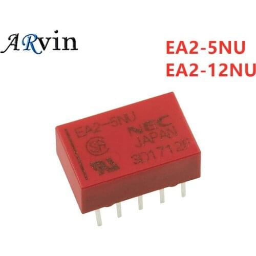 5PCS Relay EA2-5NU EA2-12NU EA2-5 Instead Of Tq2-5V Atq209 A5W-K New And Original
