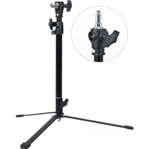 600mm flexible photographic dual-use stands tripod 0.6m floor light stand with Adapter KSSD-600F