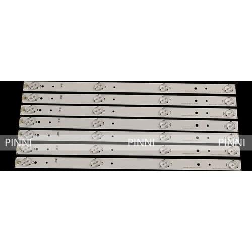 7pcs x 43 inch Backlight Strips for LED42K20JD LED43T11 LED43K300U/LED43EC520UA/LED43M5000U SVH420AA7-4LED-REV