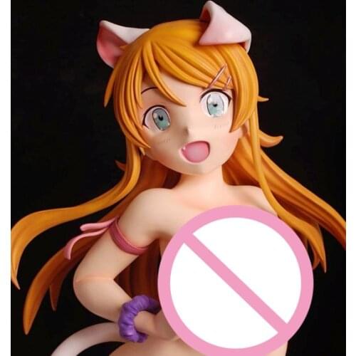 70cm japanese anime Kousaka kirino 1/2.5 nude anime girl figure resin Action Figure