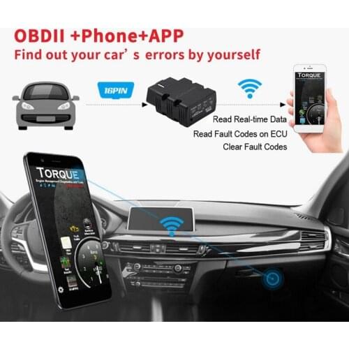 KONNWEI Mini WIFI KW902 OBD2 V1.5 Automotive Scanner Car On-Board Diagnostic Multifunctional Code Reader Car Diagnostic Tool