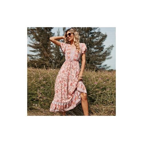 Летние платья бохо DIGITAL BODY China At AliExpress