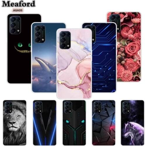 For OPPO Reno 5 Pro 5G Case Luxury Silicone TPU Soft Cover Phone Case For OPPO Reno 5 5G Shockproof Cute Case Bumper FundasReno5