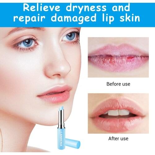 LANBENA Hyaluronic Acid Highly Nourishing Lip Balm Moisturizing Lip Wrinkles Repairing Lipstick Makeup Lip Care TSLM1