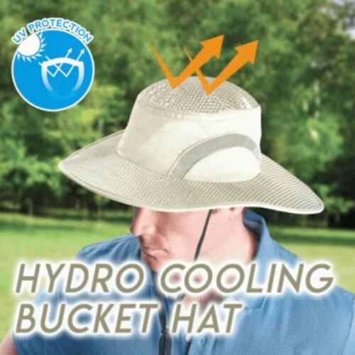 Hot Selling Arctic Cap Cooling Ice Cap Sunscreen Hydro Cooling Bucket Hat Arctic Hat with UV Protection Keeps you Cool