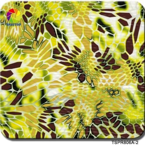 ROYAL TSAUTOP Size 1m x 10m hydro dipping transfer For CAR parts animal skin water transfer printing film WDF8006A-2