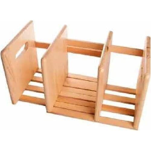 Creative Adjustable Wooden Telescopic Bookend Reading Stand Book Holder Bookends For Office Student Bookend Stationery Supplies