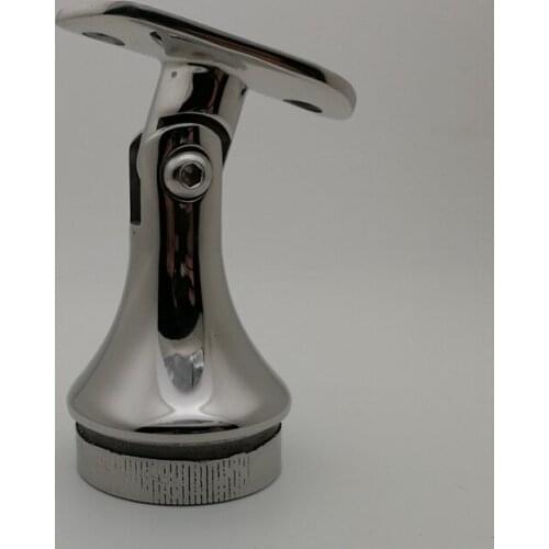 Freeshipping A138 Stainless Steel SUS AISI 304 Grade Top Holder Balcony Handrail Support Staircase Parts for 38.1mm or 50.8mm