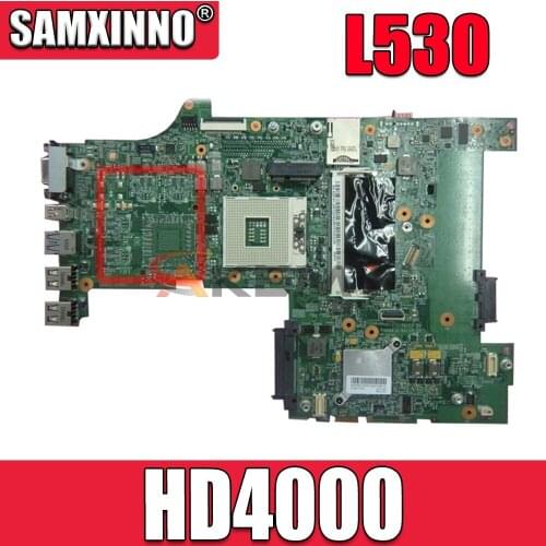 Akemy FRU 04Y2022 for lenovo ThinkPad L530 15 Inch Laptop motherboard HD4000 SLJ8E DDR3