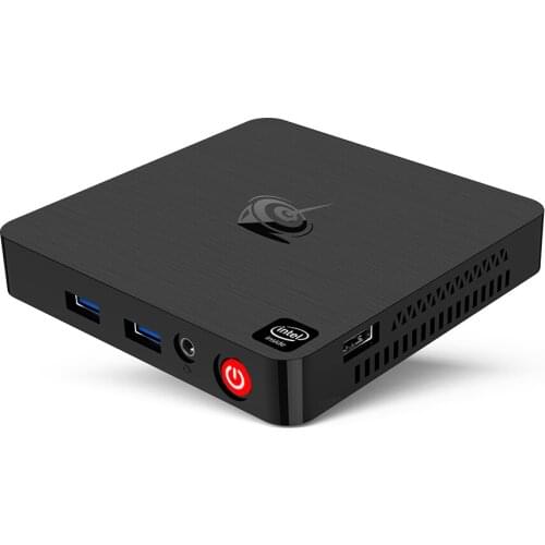 Quad Core Beelink T4 Intel Atom X5-Z8500 Windows10 Mini PC 1000M Lan HD DP Dual Display Office Computer Windows 10 Mini PC