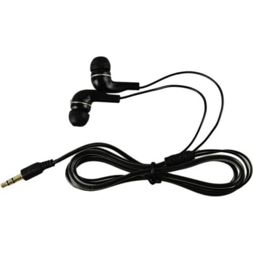 100pcs Cheap 3.5mm Stereo soft transparent In Ear Earphone Earbud Comfortable Wearing Sport Headset for HTC iPhone iPad for MP3