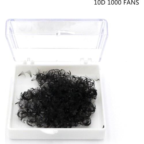 Loose Lashes 1000 Fans Russian Volume Eyelash Extension 3D/6D/7D/10D Pre Made Fans Volume Lashes False Eyelashes Free Shipping