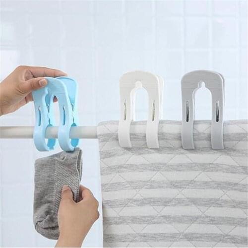 Plastic Hanger Clips Laundry Clothes Beach Towel Pins Spring Clamp Large Clips Clipped Hanger Towel Pegs Clips Cloth Dry Holder