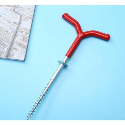 Ice Fishing Auger Drill Winter Winter Tent Pegs Fixed Nail Ice Fishing Rod Holder Screw Nail Ice Fishing Accessories