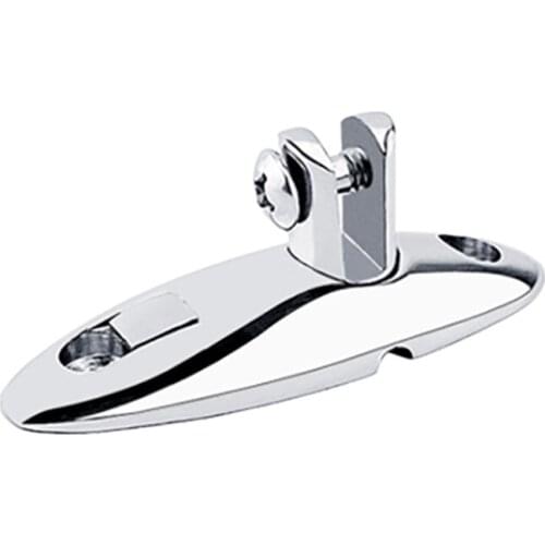 Stainless Steel 316 Heavy Duty 360 Degrees Swivel Quick Release Boat Bimini Top Deck Hinge Marine Hardware Accessories
