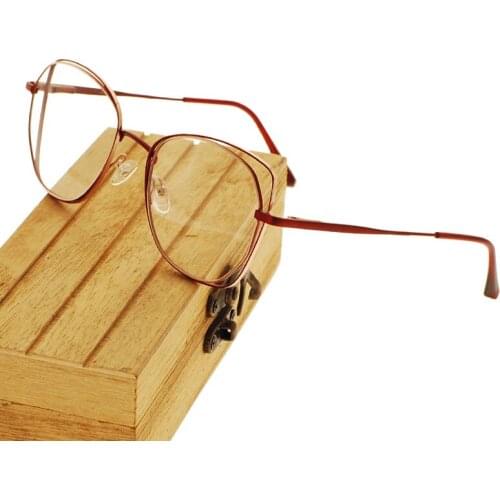 Factory supply high quality metal ready stock fashion optical frames myopia eyewear