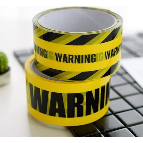 Factory, School, Warehouse And Other Public Places One-Time Route Planning Warning Tape To Keep A Safe Distance Wear A Mask