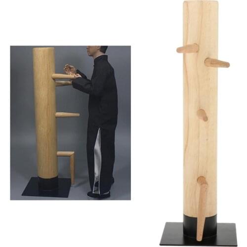 1/6 Scale Wooden Kung Fu Pile Kung Fu fit for 12 Inch Figure Doll Accs
