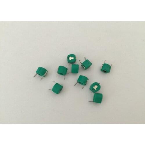 100PCS 6mm 100v Ceramic Trimmer capacitor Variable capacitors Sample 30PF