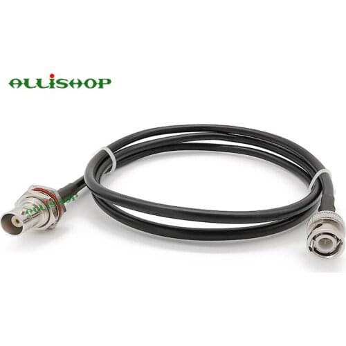 BNC Plug to BNC Jack Cable BNC Male to BNC Female Connectors LMR195 Cable Low Loss 50 Ohm 1M 3M 6M 9M 12M 15M