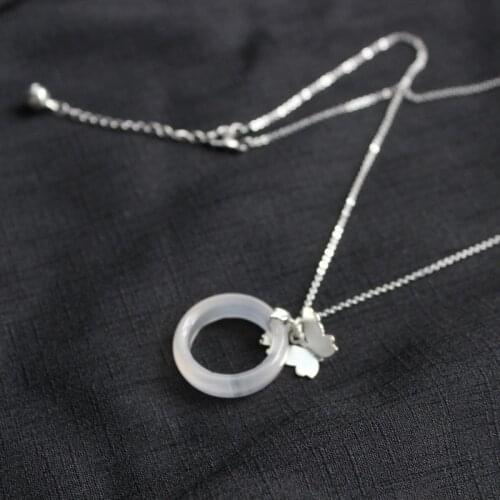 Anime Tian Guan Ci Fu Cosplay Xie Lian Cosplay Hua Cheng Chains Necklace Butterfly Ring Necklace Gifts For Girls CS528