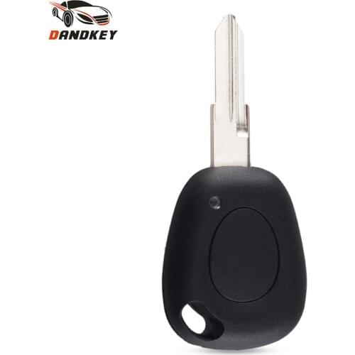 Dandkey 1 Buttons For Renault Megane Scenic Laguna Espace Twingo Clio Remote Car Key Shell Case VAC102 Uncut Blank Blade Cover