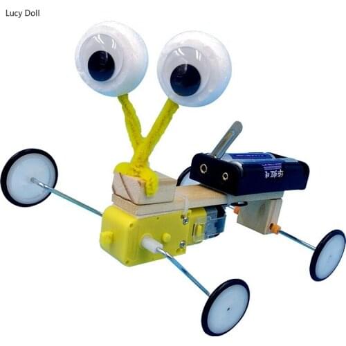 DIY STEM Toys for Children Physical Scientific Experiment Creativity Learning Educational Toy DIY Reptilian robot Birthday Gift