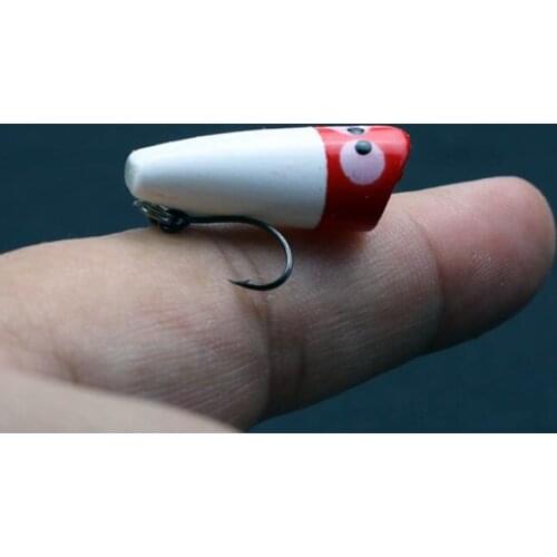 Hot Mini Popper 2.5cm 1.5g Hard Bait Minnow Fishing Lure Crankbait Isca Wobbler Tackle Top Water Poper Floating Pike Lures