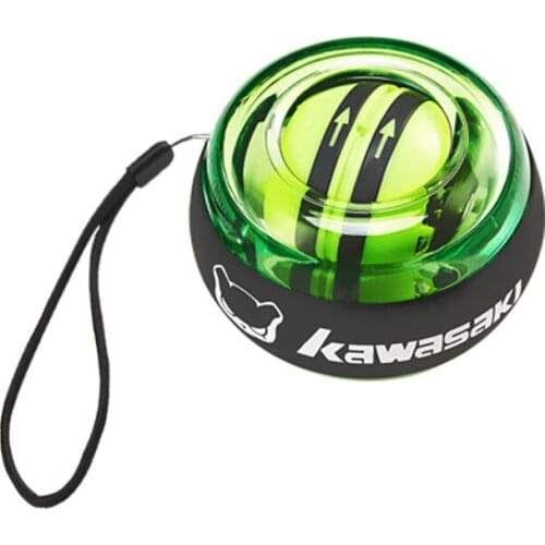 Kawasaki wrist ball Spring grip mens self-starting mute 2 arm strength wrist exercise fitness luminous ballQQ-61501