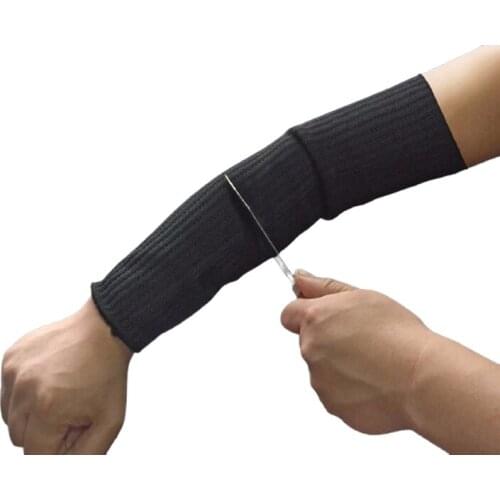 Outdoor Anti Abrasion Armband Protector Anti-Cut Arms Steel Wire Cut Proof Arm Sleeve Guard Bracer sports Labor Protect Mangas