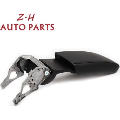 NEW Titanium Black Leather Center Armrest Cover Lid w/ Slide 5C6 864 207 ICE For VW Vento Jetta MK6 2012-2014 16D864207ICE