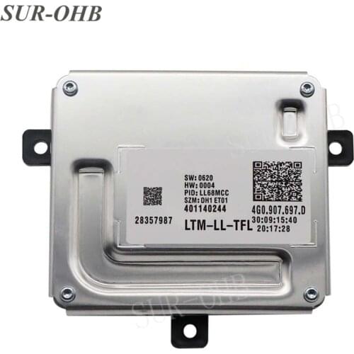 NEW A3 III 4G0907697D LED Headlight Daytime running 401140244 LTM-LL-TFL DRL Module 4G0907397P balllast 28519748 for A5 car lamp