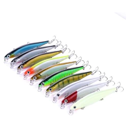 New Minoluya fake bait 11cm/13g fishing bionic bait suspended submerged long-distance throwing Mino bait