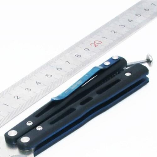BALIPLUS Butterfly In Knife BM32 Titanium+G10 Handle 9Cr18mov Blade Trainer Jilt Knife Folding Survival EDC Free-swinging Knife