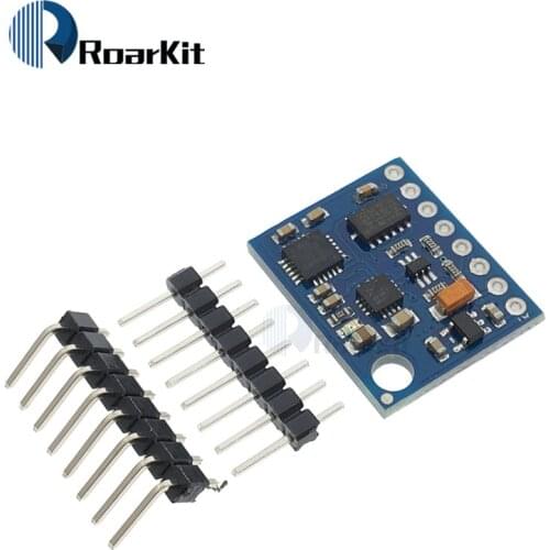 Original GY-85 BMP085 Sensor Modules 3V-5V 9 Axis Sensor Module (ITG3205 +ADXL345 + HMC5883L L883 ) ,6DOF 9DOF IMU Sensor