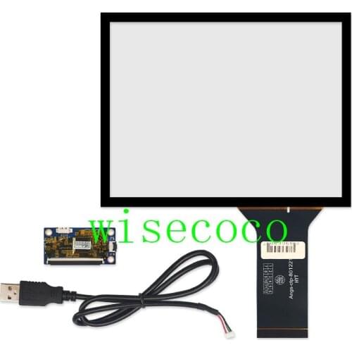 8 inch 176mm*135.8mm Raspberry Pi tablet PC navigation Capacitive Touch Digitizer panel Glass USB Driver board
