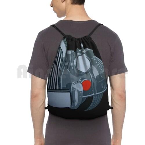 Morgan Car ( 5 ) Backpack Drawstring Bag Riding Climbing Gym Bag Car Motor Auto Morgan Plus 4 Morgan Car Plus 8 Morgan