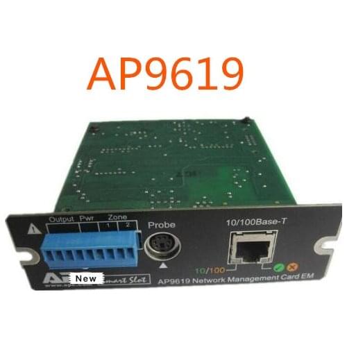 APC boxed AP9619 network intelligent management card APC UPS power module card AP9619 network adapter
