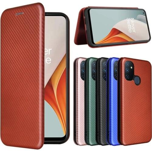 Sunjolly Case for OnePlus Nord N100 Wallet Stand Flip PU Leather Phone Case Cover coque capa OnePlus Nord N100 Case Cover