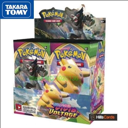 Takara Tomy Pokemon Card Sword and Shield Vivid Voltage Boost Box